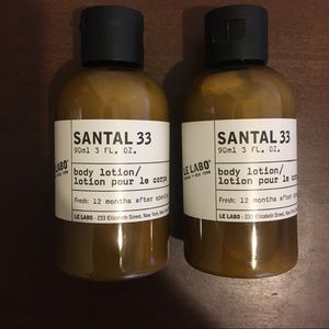 Le Labo Santal 33 Body Lotion Set